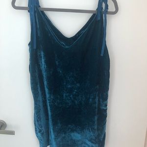 Blue Velvet Gypsy Dress